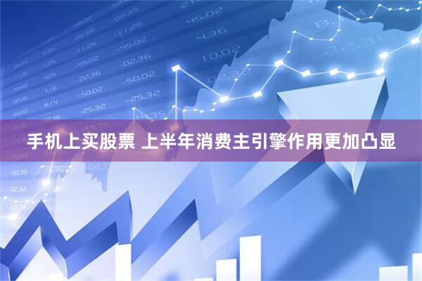 手机上买股票 上半年消费主引擎作用更加凸显